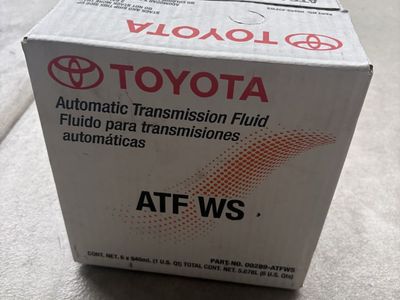 Toyota Oem atf ws transmission fluid