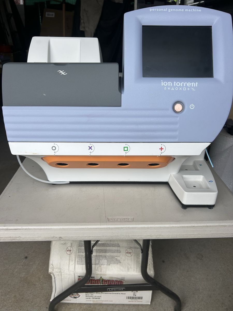 Ion Torrent Personal Genome Machine - Powers On, Touchscreen Functional