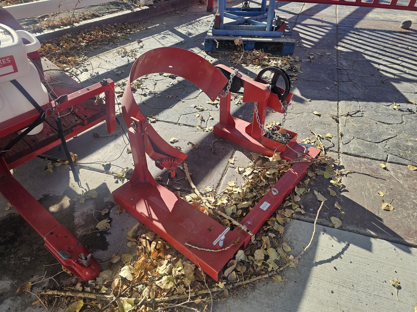 55 gallon drum handler