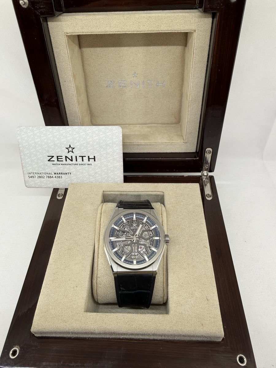 Zenith Defy Classic Skeleton Titanium 41mm – Box & Papers (Ref. 95.9000.670/78.R584)