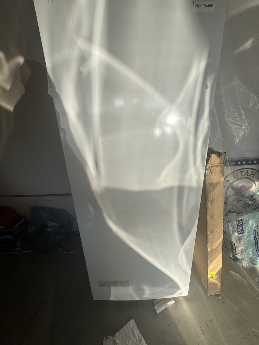 Frigidaire White Upright Freezer - EvenTemp