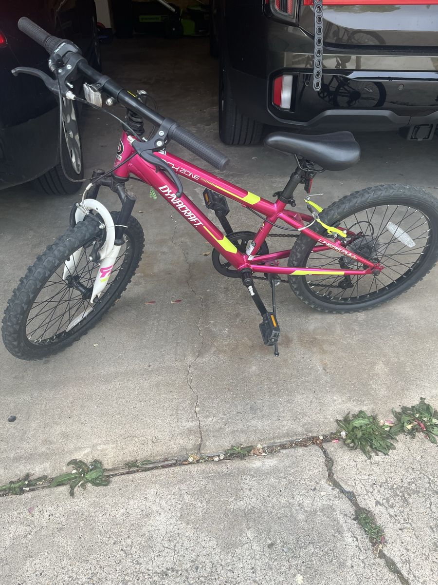 20 Inch Dynacraft Girls Mountain Bike
