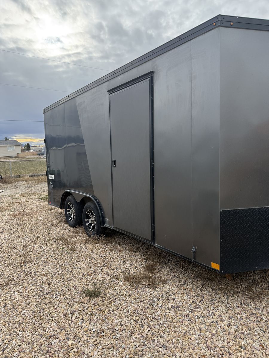 Hallmark enclosed trailer