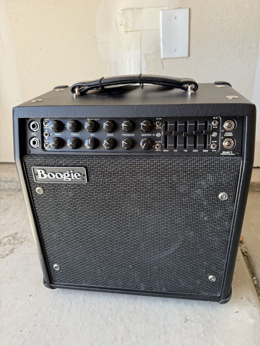 MESA/Boogie Mark V: 25 1x10 25/10W Tube Guitar Combo Amp Black