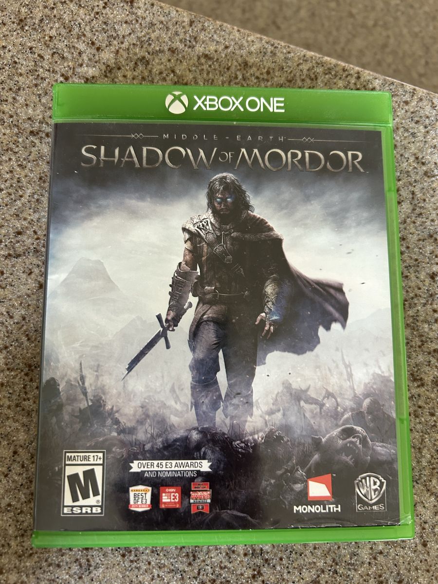 Xbox one shadow of Mordor middle earth