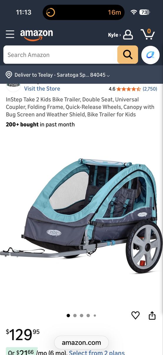 Bike trailer