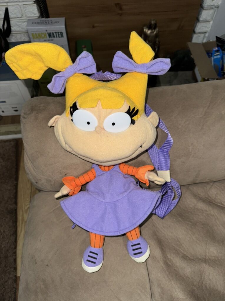 New Rugrats Angelica Jumbo 17 Inches Plush 1998