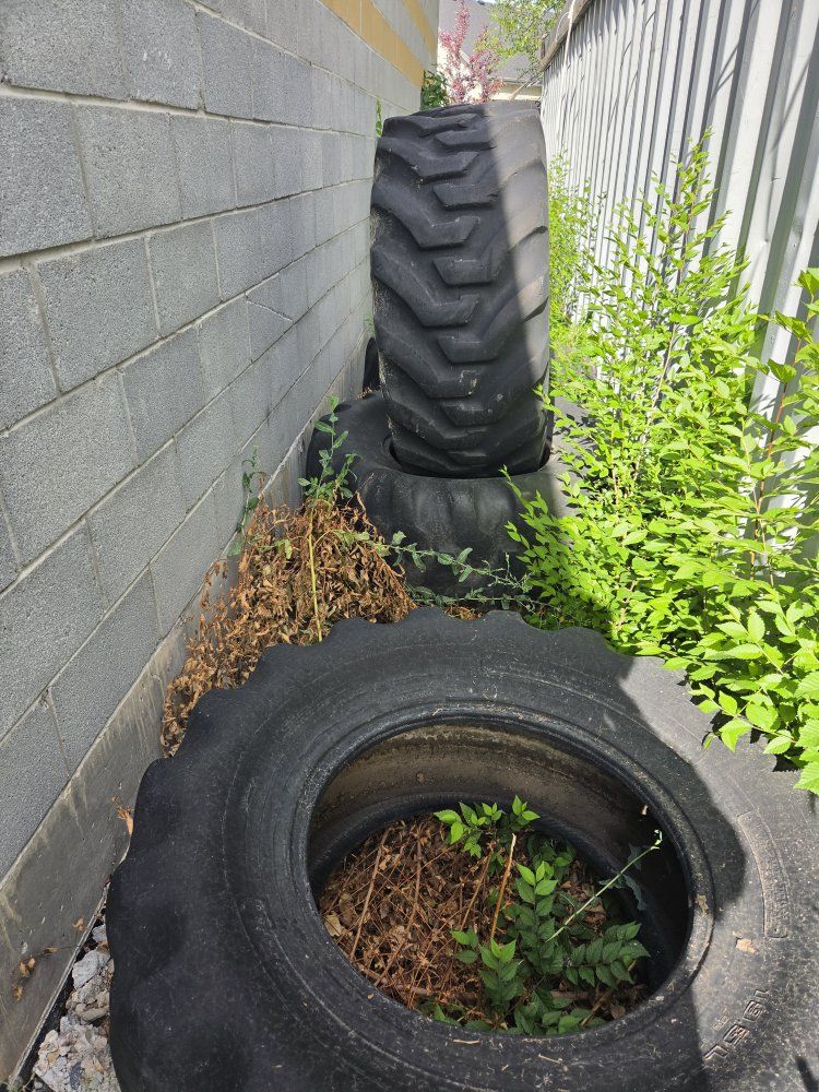tractor tire troughs. (19 5l 24 )horses 