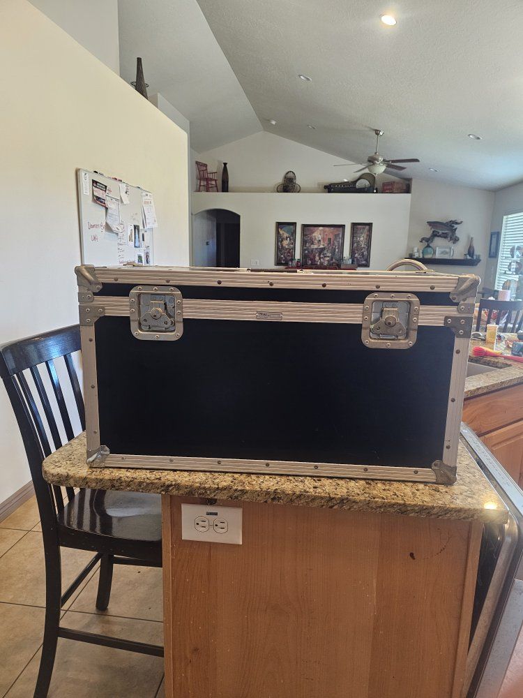 Road-Ready Heavy-Duty Equipment Case with Foam Padding and Latches