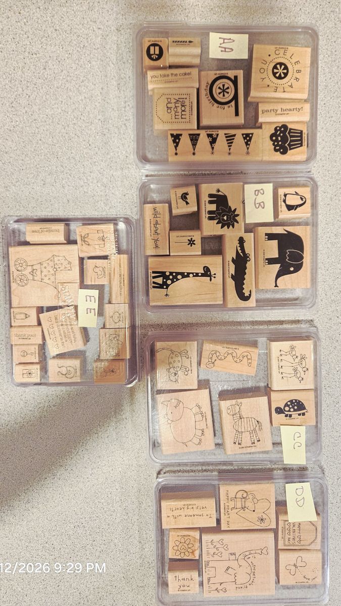 Stampin Up Stamps