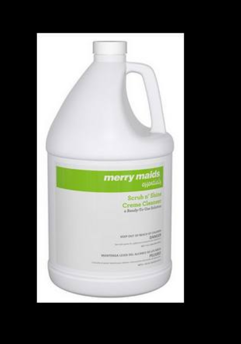 NEW Merry Maids Essentials Scrub N Shine Creme Cleaner 3.78 Gallon - For House Cleaning