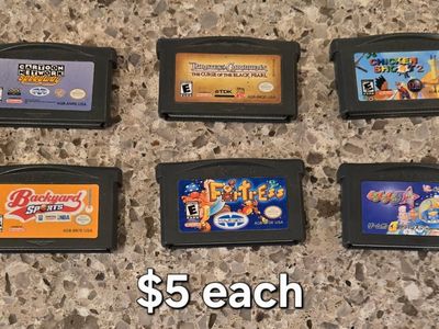 Gba Gameboy Advance games $5 each including Fortress! Trades considered!