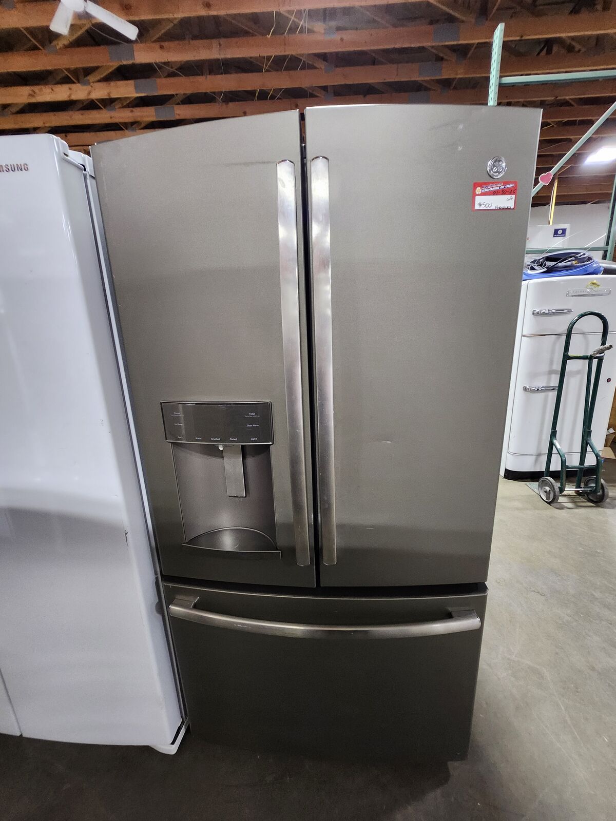 BEAUTIFUL GE FRENCHDOOR FRIDGR! W-WARRANTY