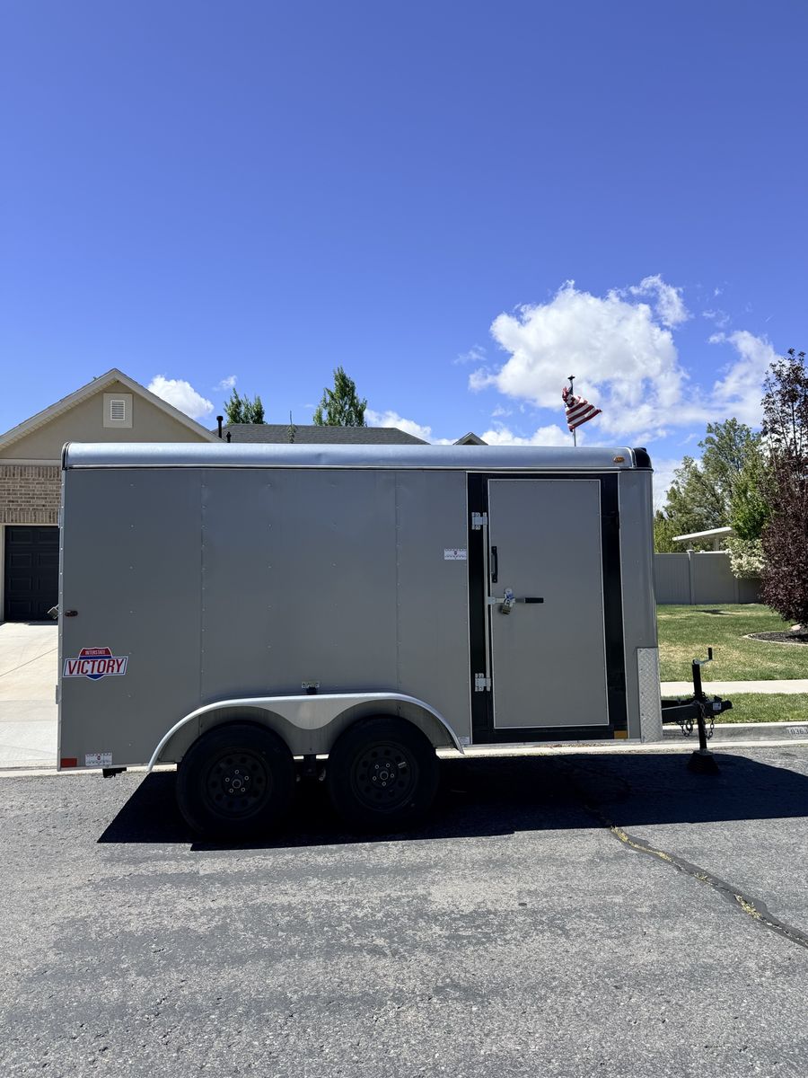 6x12 Enclosed Trailer - Tandem Axle