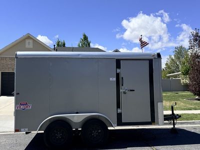 6x12 Enclosed Trailer - Tandem Axle