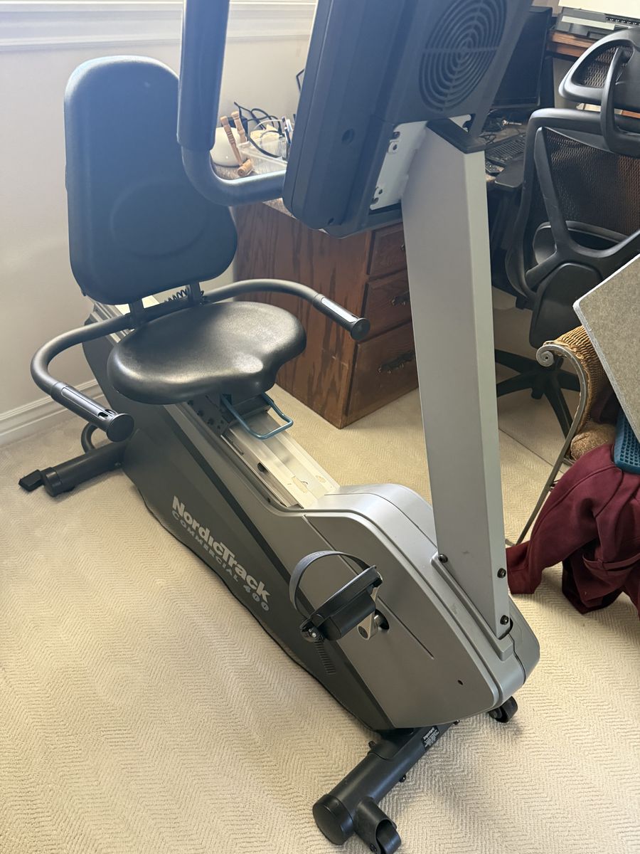 NordicTrack Commercial 400 Recumbent Exercise Bike. $225 OBO