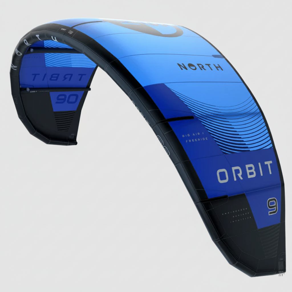NORTH ACTION SPORTS Orbit Freeride / Big Air Water Surfing Kite 2024 9 Meter Pacific Blue 85000.240000