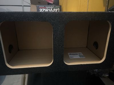 Speaker box for2-12” L7 kicker subwoofers