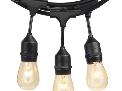 New 48' Outdoor String Lights