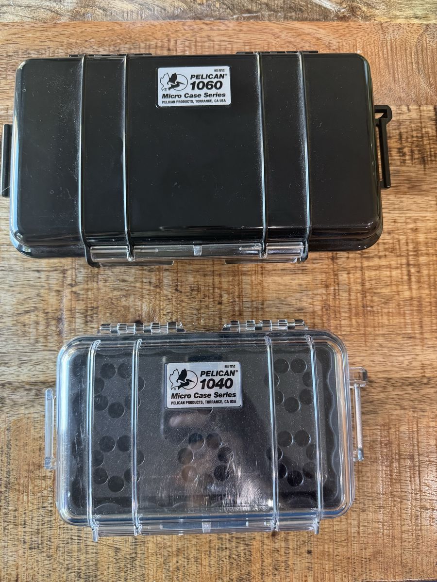 Pelican Micro Case 1060 & 1040 Set with Speed Beez Ammo Tray Inserts