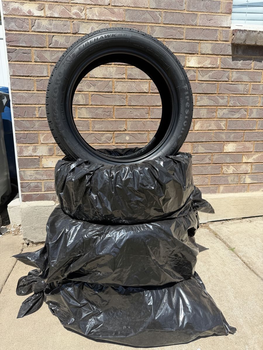 Firestone Firehawk AS V2 205/50R17 All-Season Performance Tires - Set of 4, New