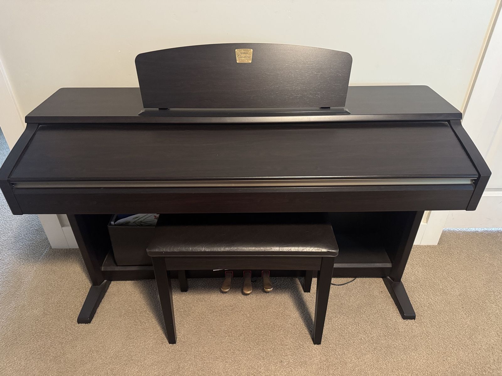 Yamaha Clavinova Digital Piano with Bench - Excellent Condition