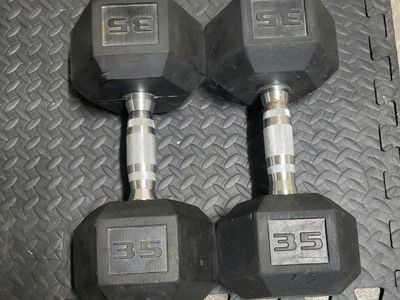 Dumbbells 70 pounds