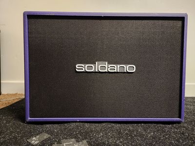 Soldano 2x12 Straight Vintage 30 120-Watt Cab Purple