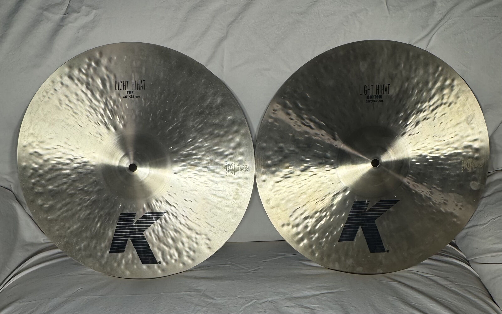 15" Zildjian K Light Hi-hat Cymbals