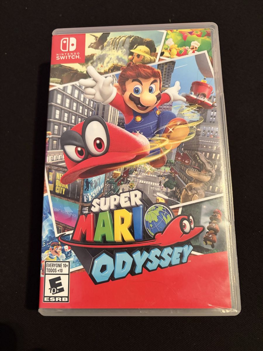 Nintendo Switch Super Mario Odyssey - Experience Global Adventures with Mario!
