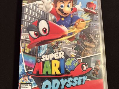 Nintendo Switch Super Mario Odyssey - Experience Global Adventures with Mario!