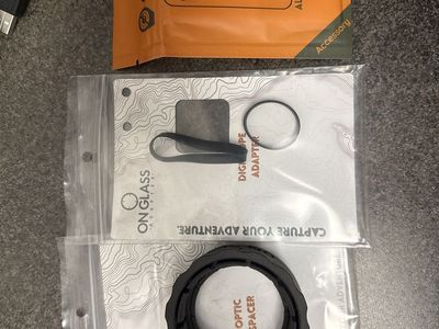 On Glass Optic to Phone Adapter Kit for Spotting Scope with Spacer & Alignment Tool