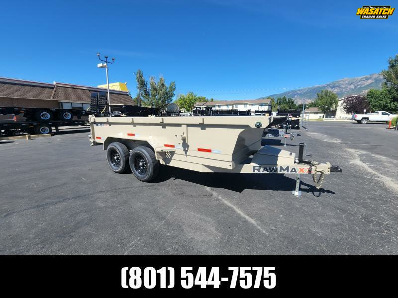2026 RawMaxx 7X14 PKX Dump Trailer