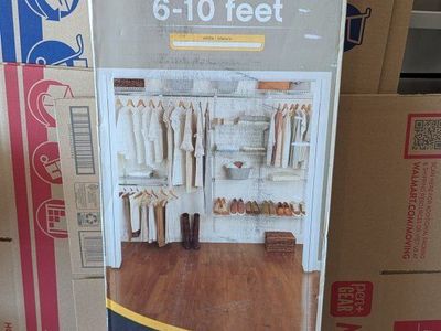 Closet organizer kit