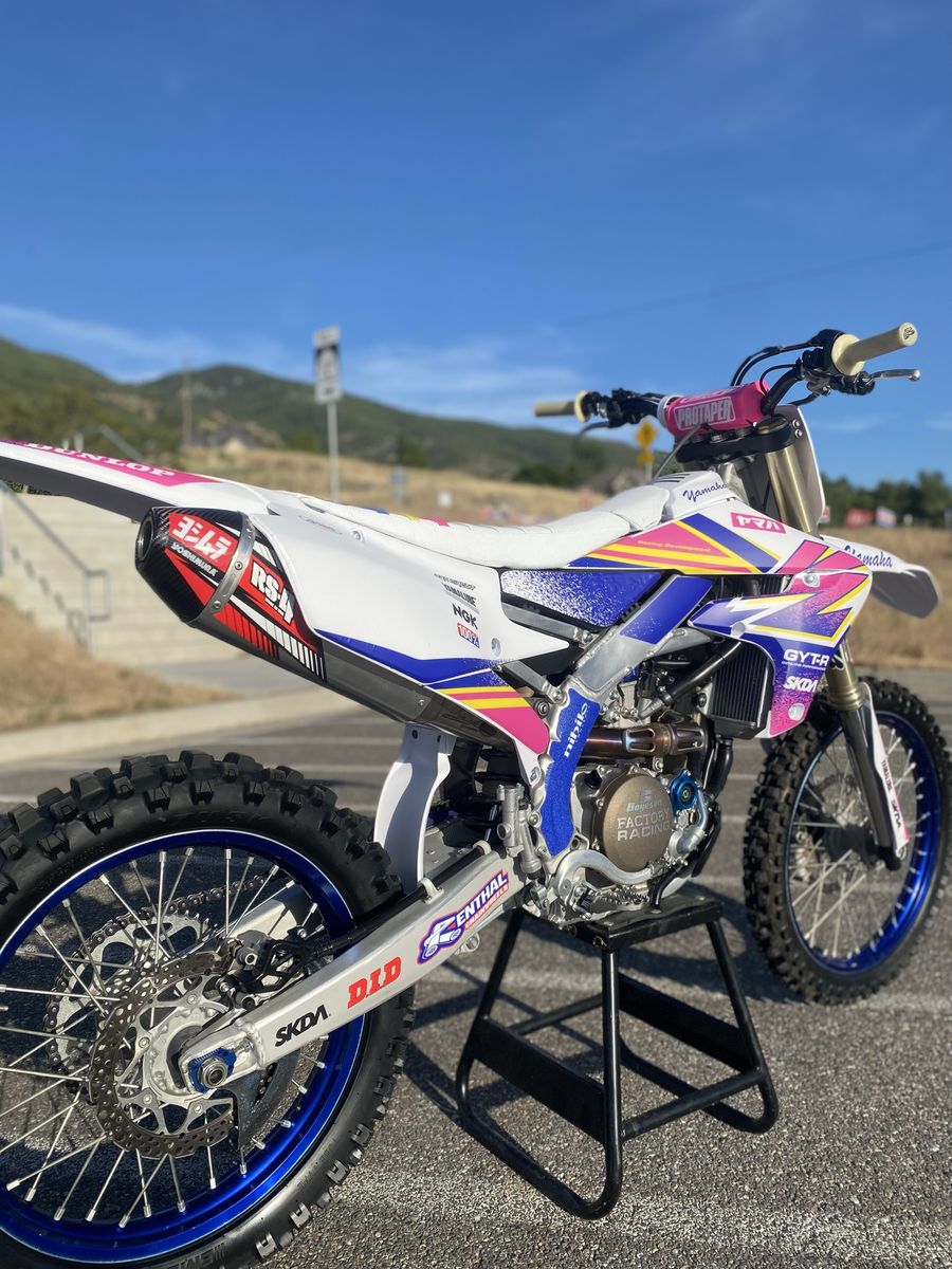 2023 Yamaha YZ250F Dirt Bike - 37 Hrs, Yoshimura Exhaust, Evo Suspension, Mint Condition