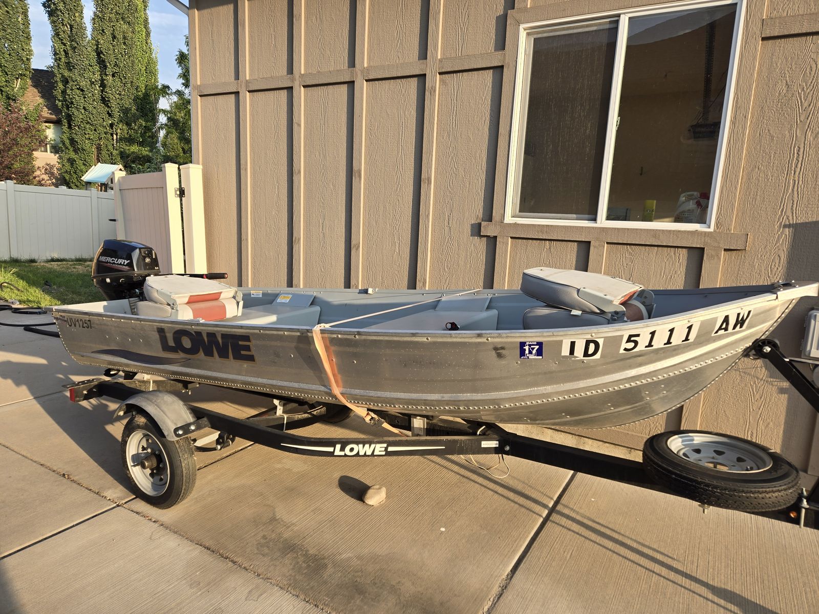 2017 Lowe fishing boat