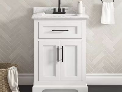 $350 NEW- Home Decorators Collection Doveton 24 in Vanity