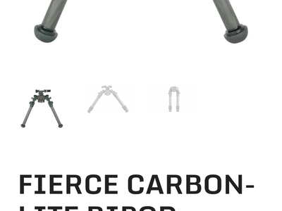 Fierce Carbon bipod