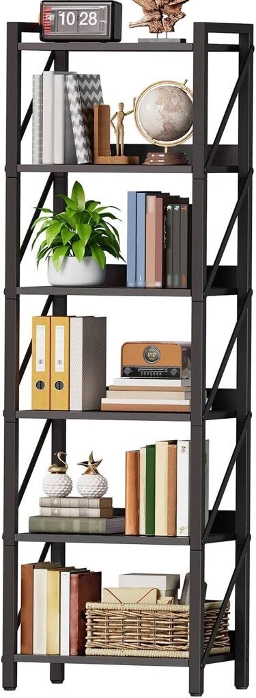 NEW IN BOX - INDUSTRIAL STYLE BOOKCASE