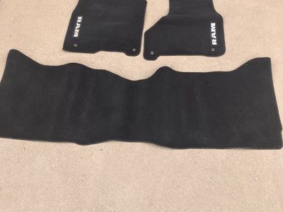 Ram Truck Black Carpet Floor Mats