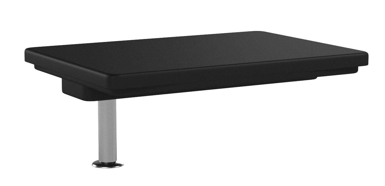 Octane Seating PAS-TBL-BLK Black Swivel Tray Table