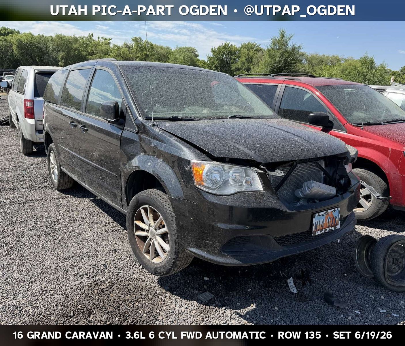 2016 Dodge Grand Caravan Parts - UTPAP Ogden