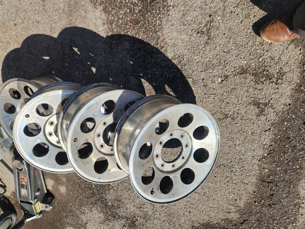 ford F250 and F350 rims ,TPS sensor and center cap