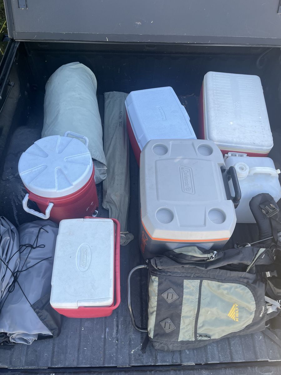 Camping gear bundle