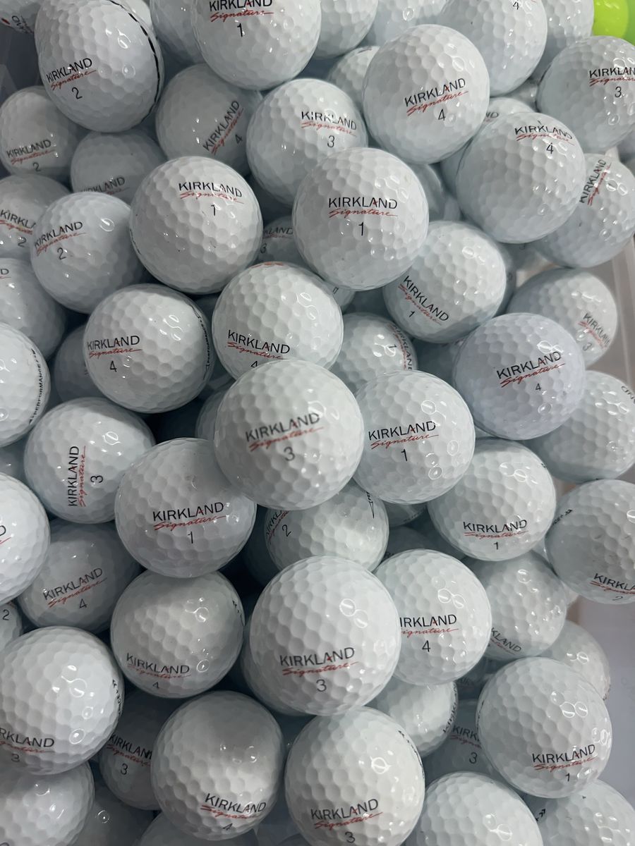 Hundreds Like New Kirkland Signature Golf Balls