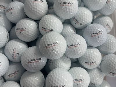 Hundreds Like New Kirkland Signature Golf Balls
