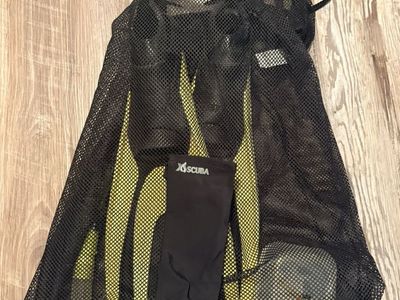 Scuba - Diving Fins, Snorkel and Mask