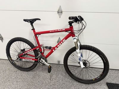 Jamis Dakar XCR Expert Full Suspension Mountain Bike - Red