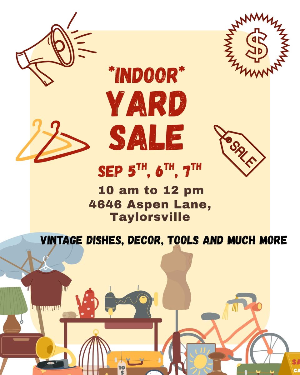Yard sale