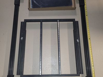 3D Printer Project - or Buy it for the Extruded Aluminum - New 20x20in Heated Glass Bed!